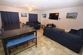 Ocean Blue Vacation Condo Myrtle Beach - Living Area