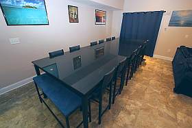 Ocean Blue Vacation Condo Myrtle Beach - Living/Dining Area