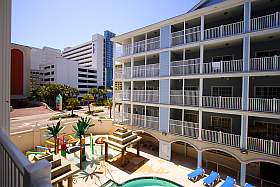 Ocean Blue Vacation Condo, Myrtle Beach - Pool View